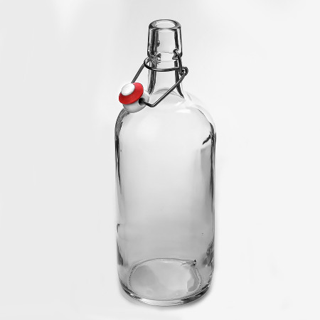 Бутылка бесцветная бугельная 1 литр в Салехарде